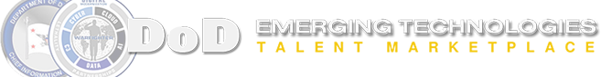 DoD Emerging Technologies Talent Marketplace Logo