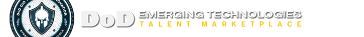 DoD Emerging Technologies Talent Marketplace Logo